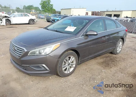 2016 Hyundai Sonata Se из США, поврежденный, VIN 5NPE24AFXGH326895